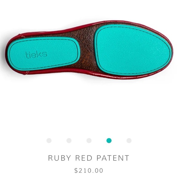 Tieks Patent Leather Ballet Flats Womens Size 5 Ruby
Red Foldable Comfort Shoes - Picture 5 of 9